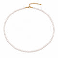 Mineral Necklace - Cultured Pearl 3 - 4 mm