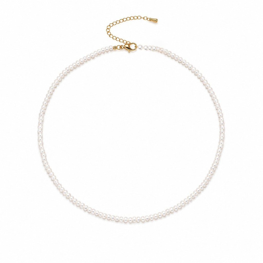 Cultured Pearl Necklace - 2,5-3 mm - AAA+
