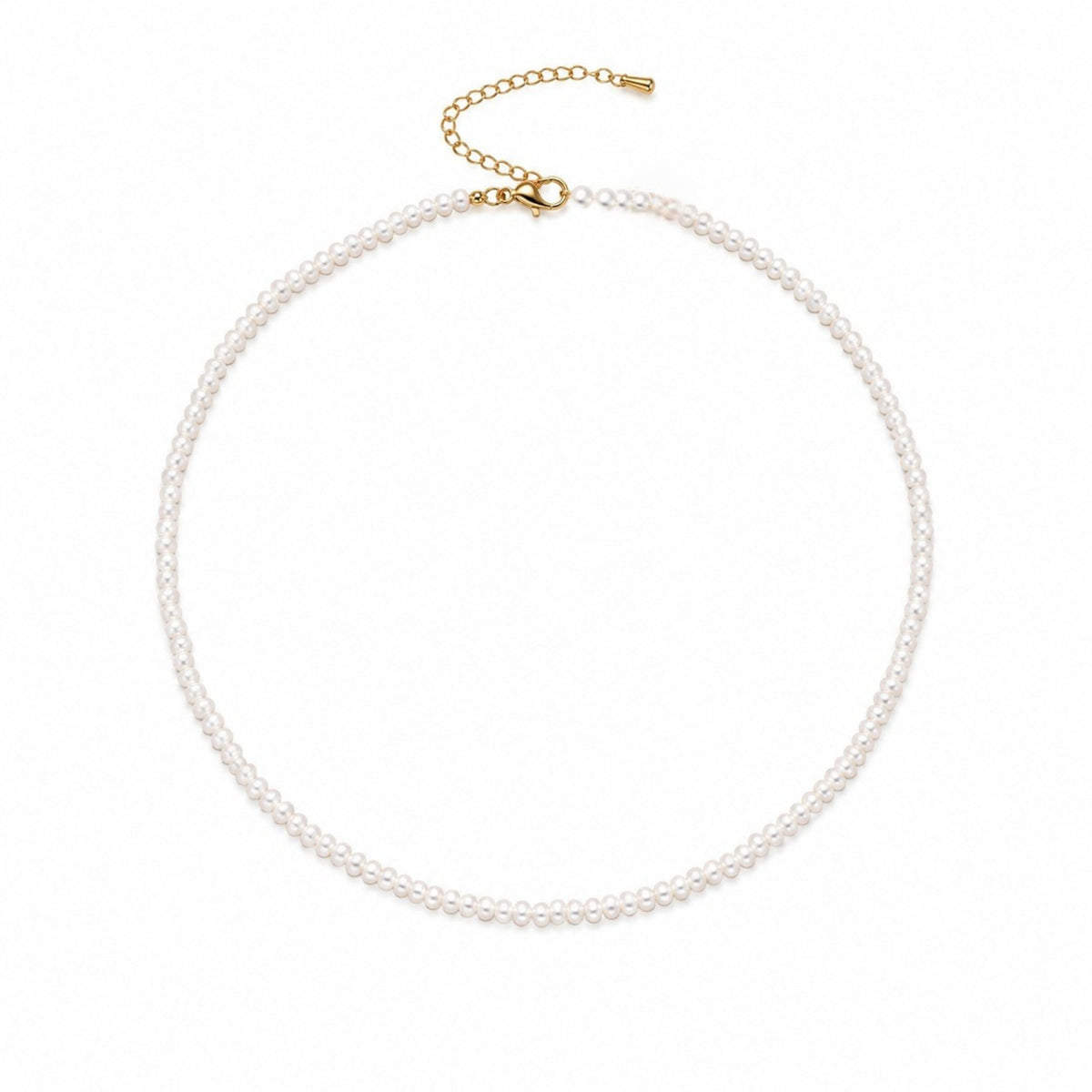 Cultured Pearl Necklace - 2,5-3 mm - AAA+