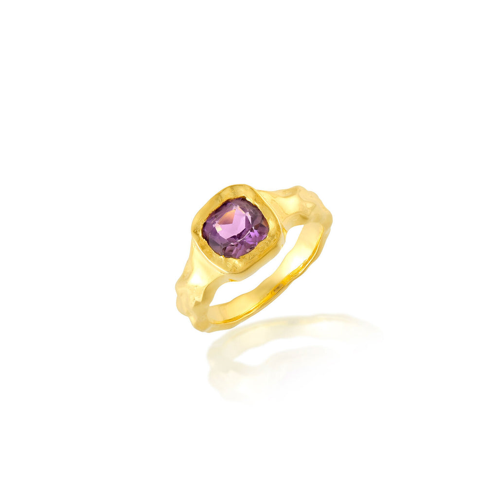 Mineral Ring - Gold Plated