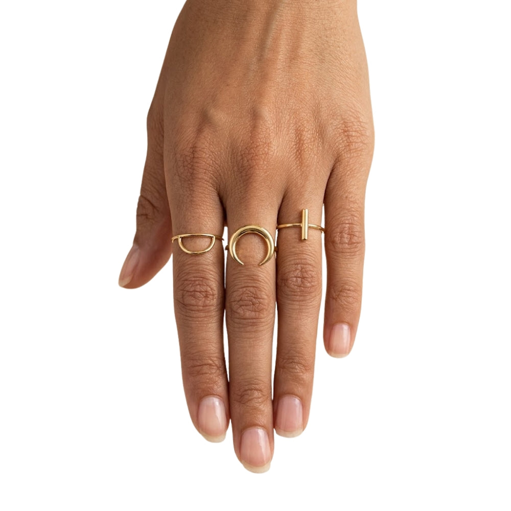 Silver Ring - Cross