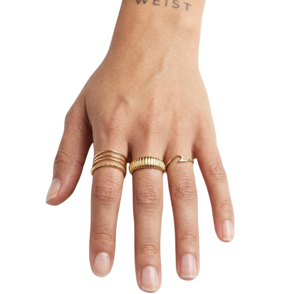 Silver Ring - Zig Zag