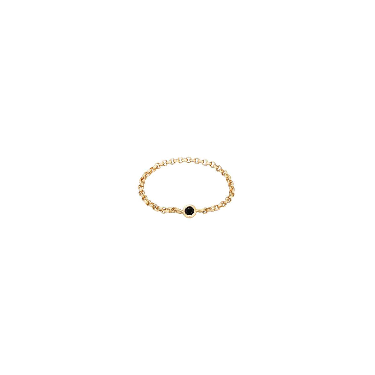 Zirconia Ring - Zircon - Silver Gold Plated