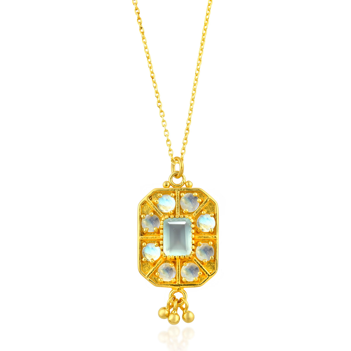 Bronze Necklace  -  Gold Plated