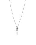 Shoe Necklace 13 mm - Gold Plated and Rhodium Silver
