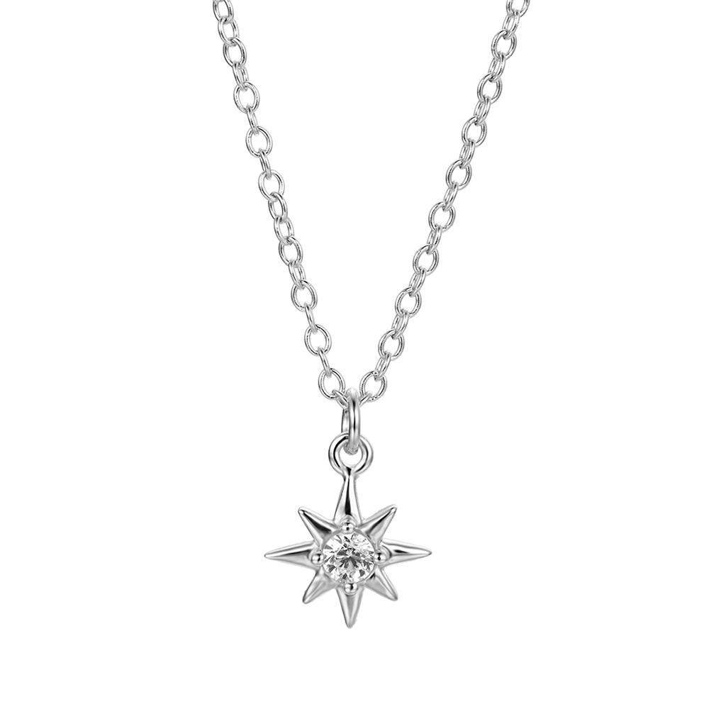 Necklace Star Zircon