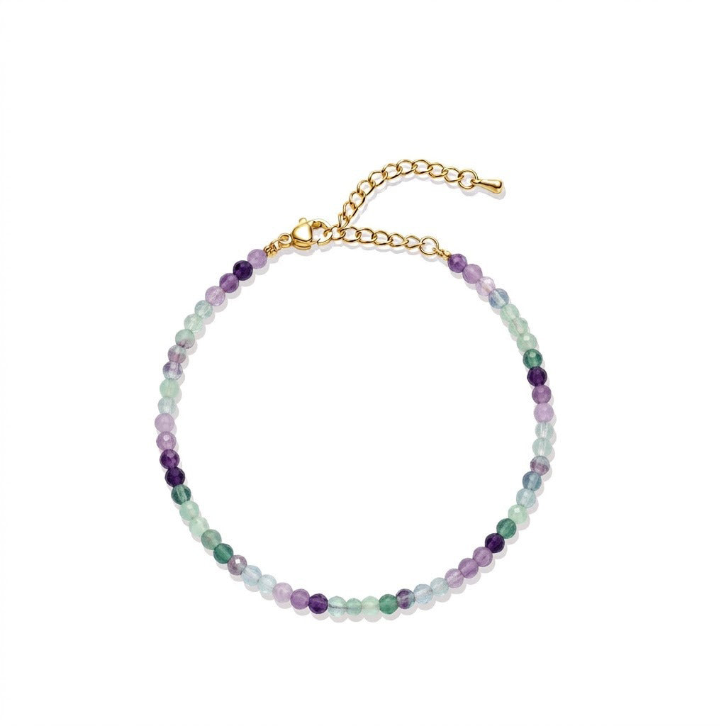 MINERAL BRACELET – 3 MM – GOLD PLATED