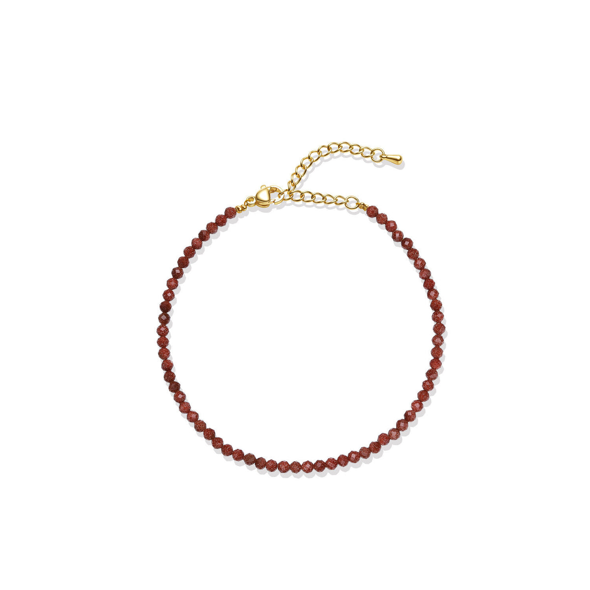 MINERAL BRACELET – 3 MM – GOLD PLATED