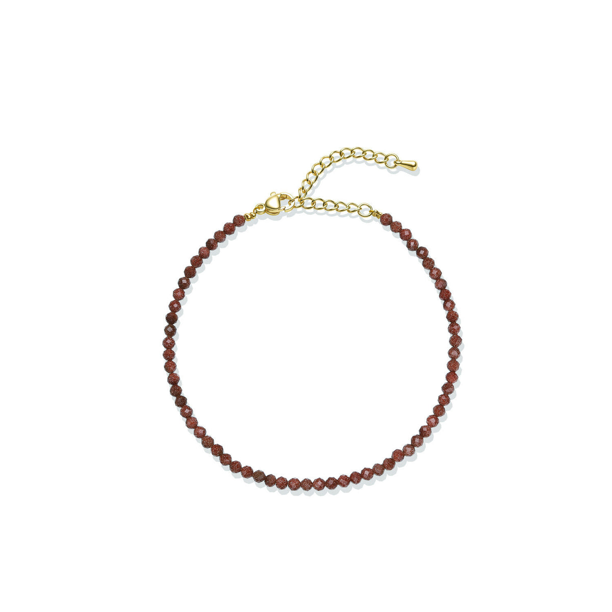 MINERAL BRACELET – 3 MM – GOLD PLATED