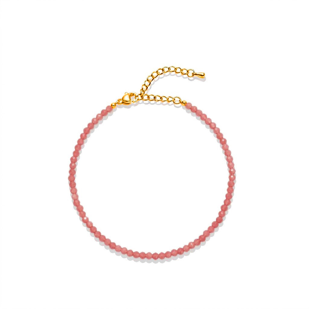 MINERAL BRACELET – 3 MM – GOLD PLATED