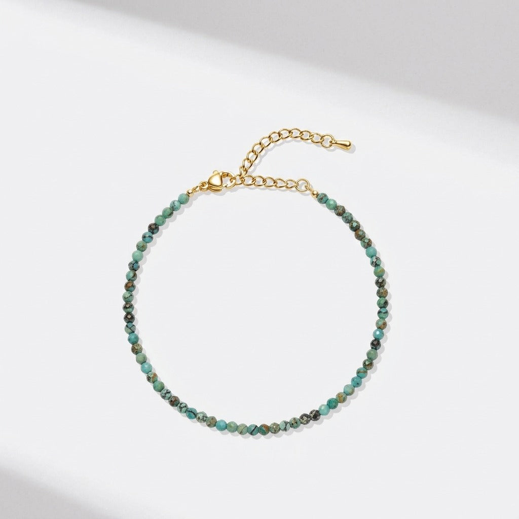 MINERAL BRACELET – 3 MM – GOLD PLATED