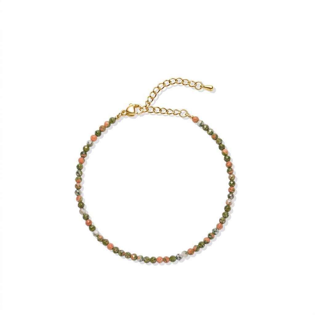 MINERAL BRACELET – 3 MM – GOLD PLATED