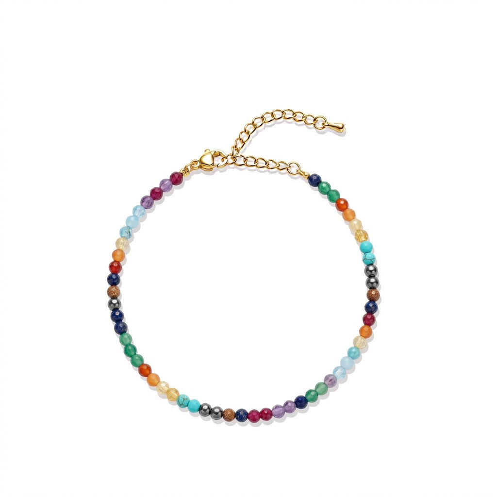 MINERAL BRACELET – 3 MM – GOLD PLATED