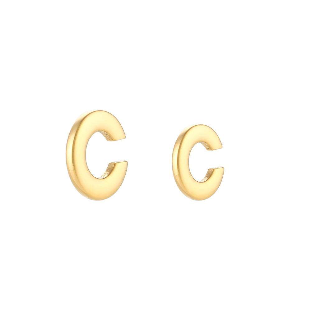Round Earcuff - 17 mm and 20 mm - Gold Plated