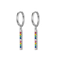 Zirconia Earrings - Bar - Various