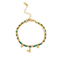 Mineral Steel Bracelet - Butterfly - Gold