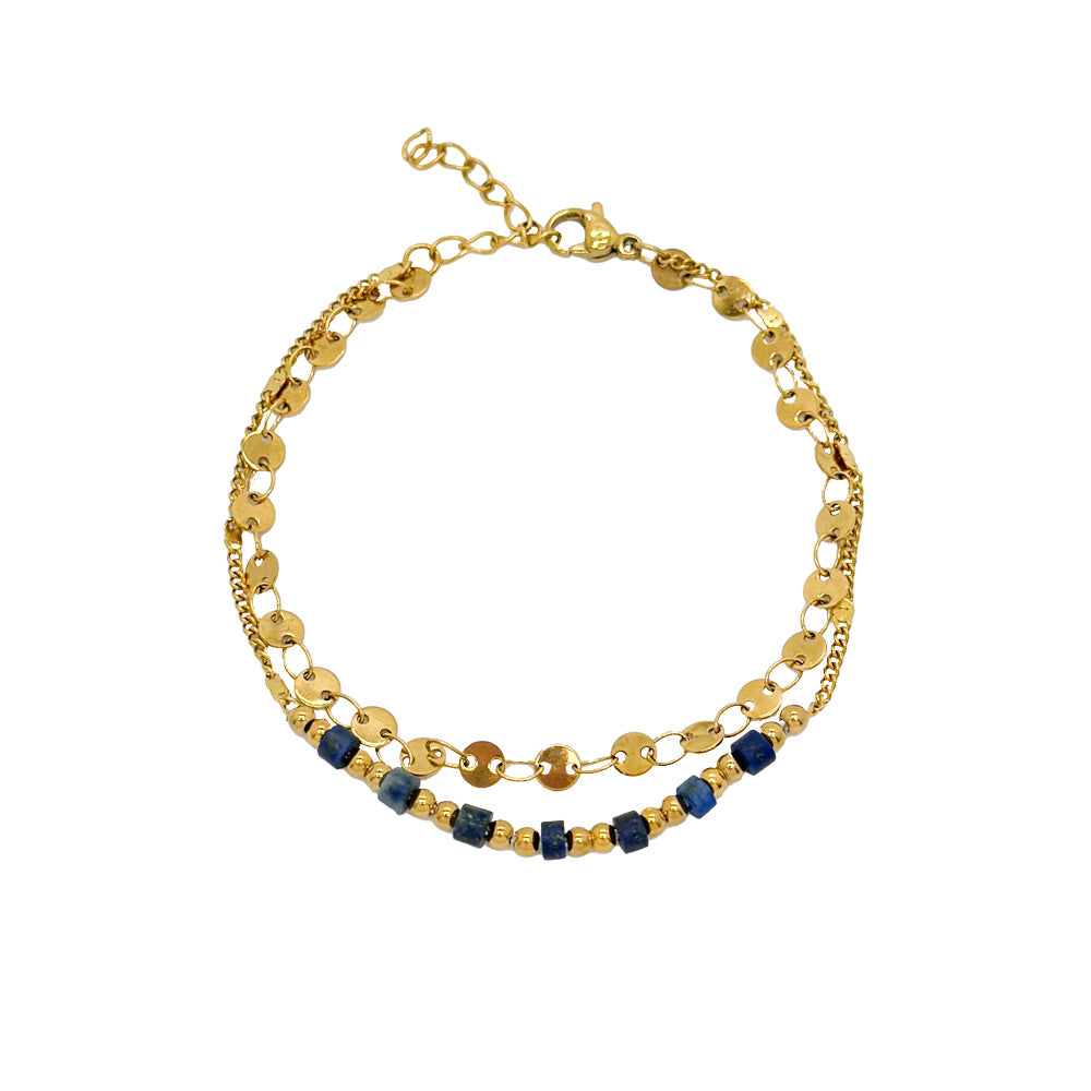 Mineral Steel Bracelet - Plated -Gold