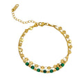 Mineral Steel Bracelet - Plated -Gold