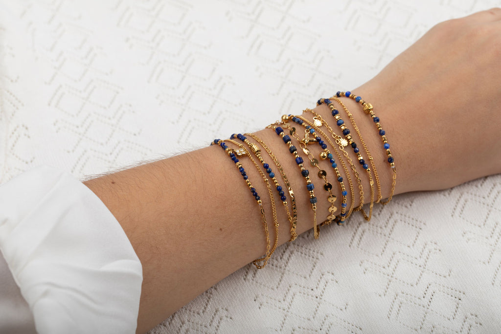 Mineral Steel Bracelet - Plated -Gold