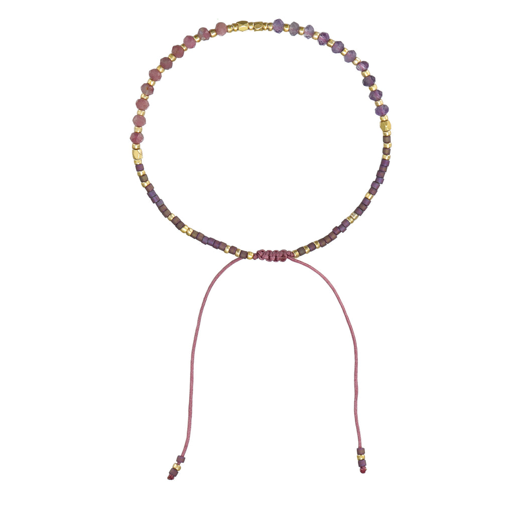 Adjustable Bronze Bracelet - Gold Colour