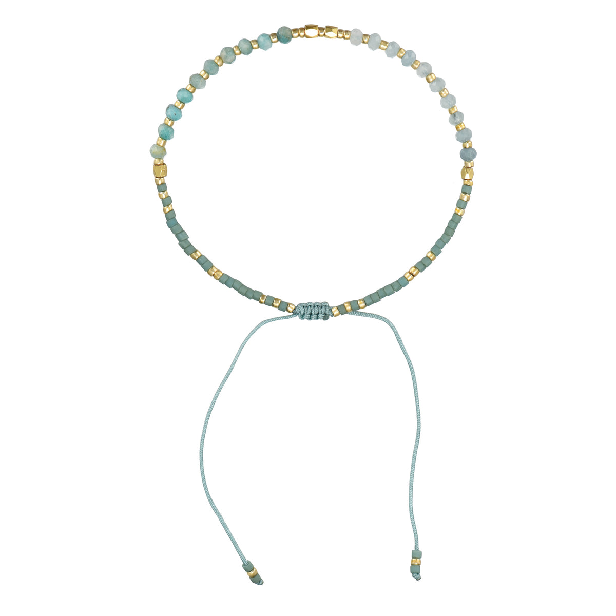 Adjustable Bronze Bracelet - Gold Colour