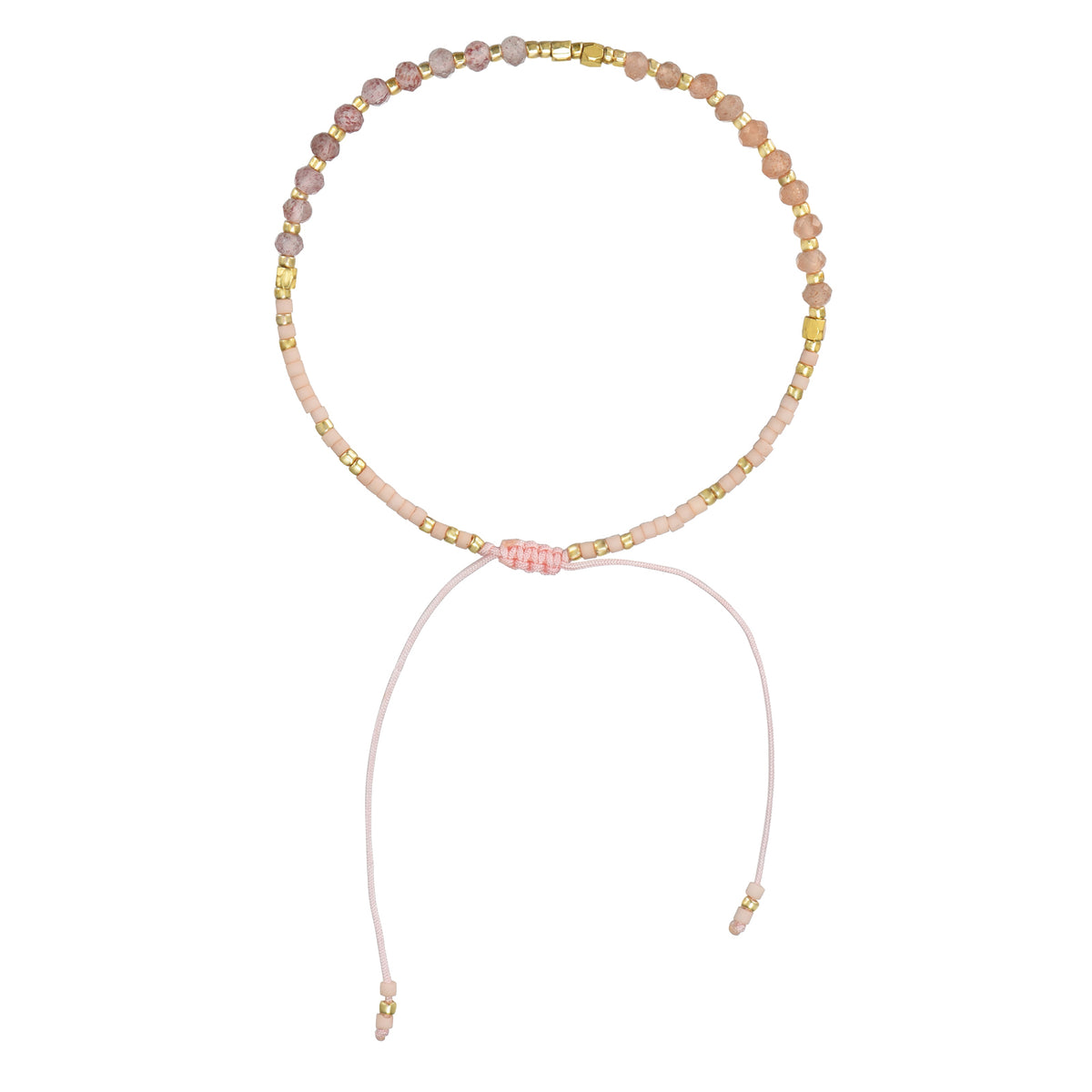 Adjustable Bronze Bracelet - Gold Colour