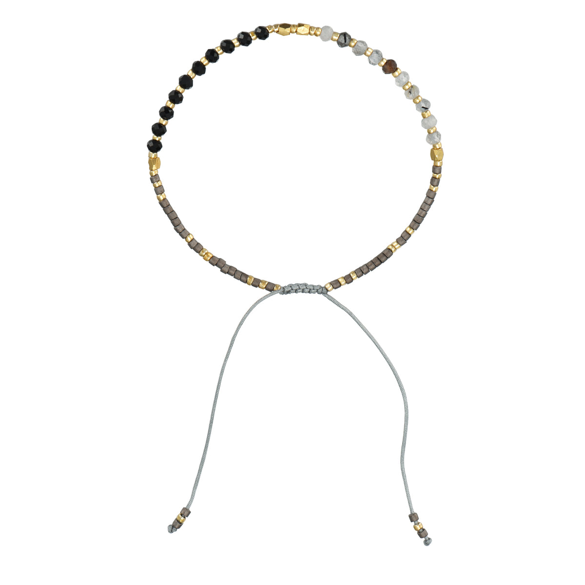 Adjustable Bronze Bracelet - Gold Colour