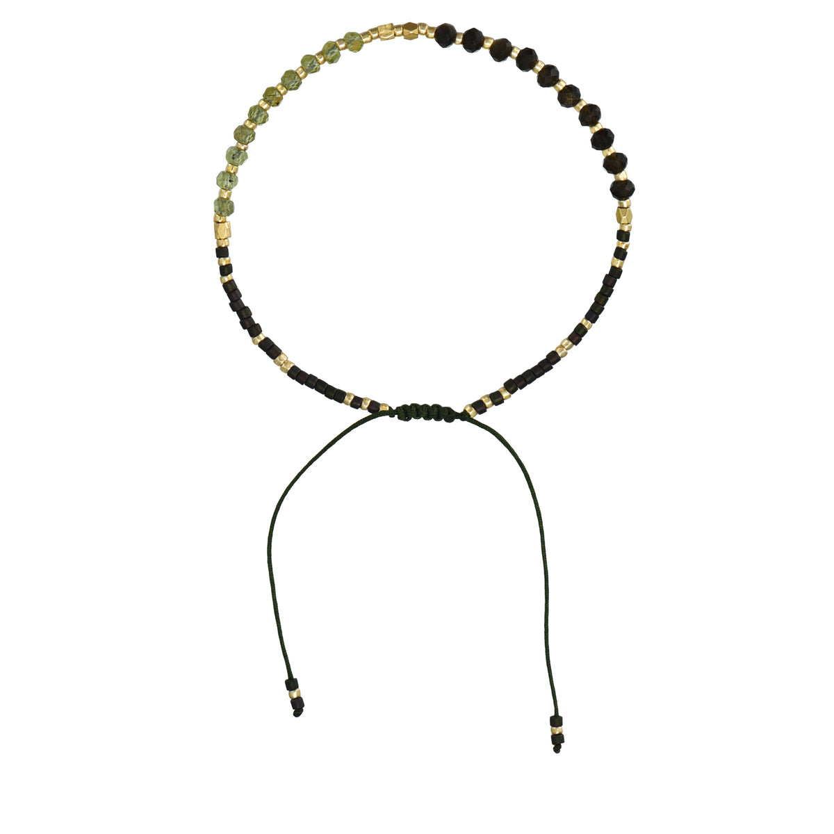 Adjustable Bronze Bracelet - Gold Colour