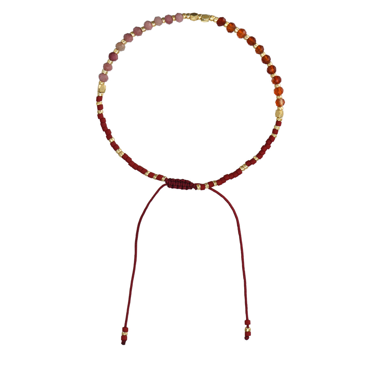Adjustable Bronze Bracelet - Gold Colour