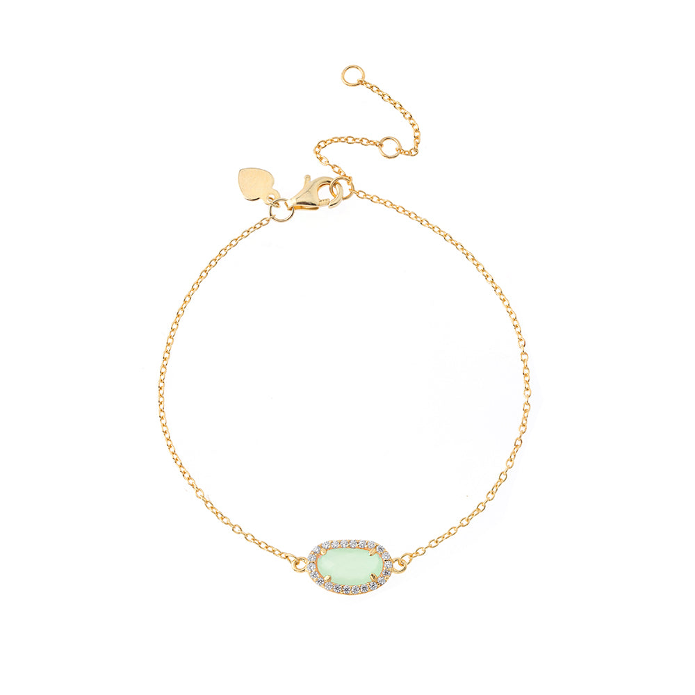 Mineral Bracelet - Gemstone - Gold Plated