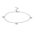 Zircon Anklet - Elephants